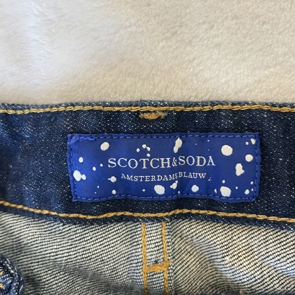 Scotch & Soda Dark Blue Skinny Jeans - Picture 5 of 13